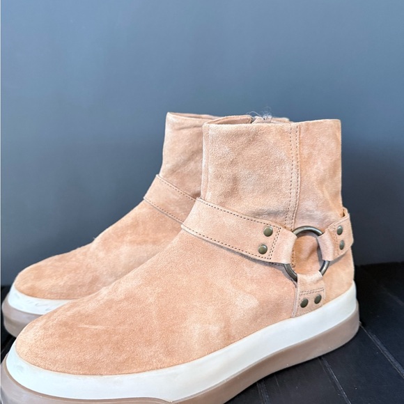 Free People Bohdi harness sneaker boot size 8 suede - Picture 5 of 7